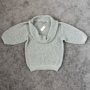 Anthropologie Knitted & Knotted Loose Knit Sweater